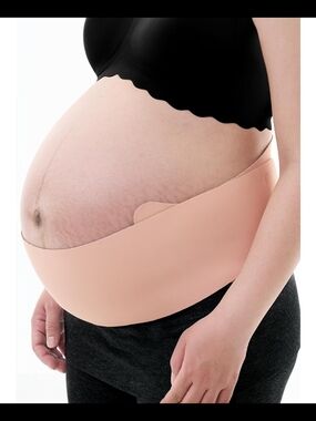Momcozy Belly Band for Pregnant Women, One-Piece, Oyster Pink